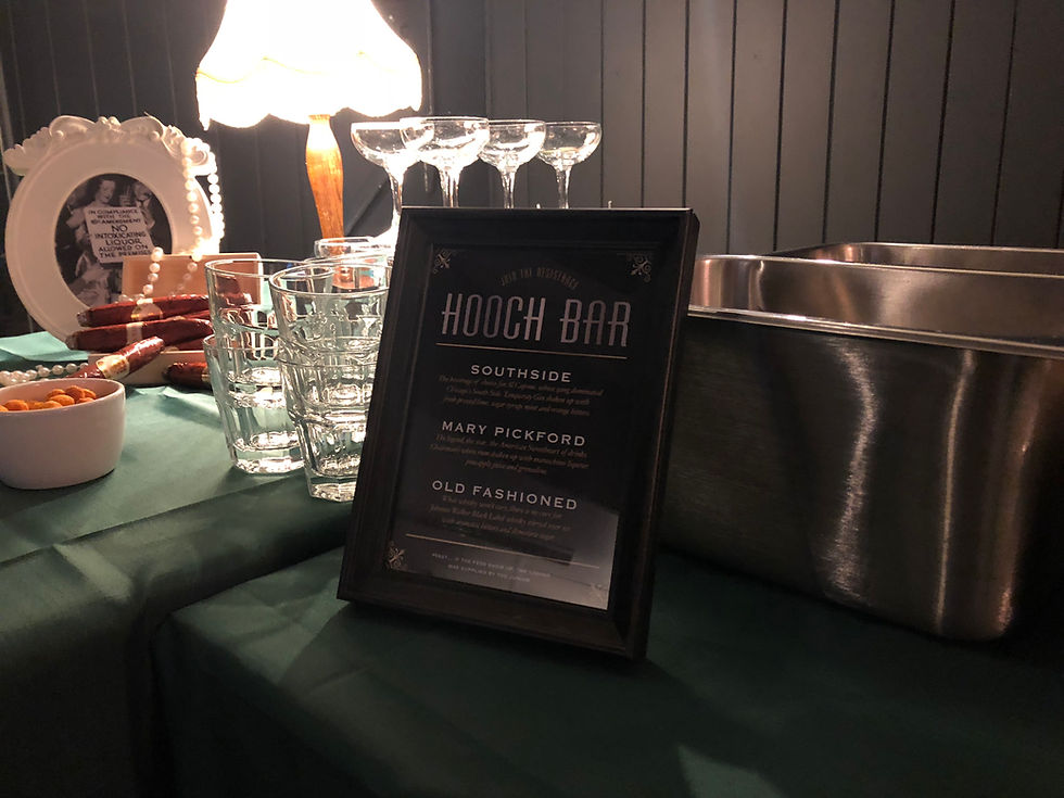 mobile cocktail bar Edinburgh