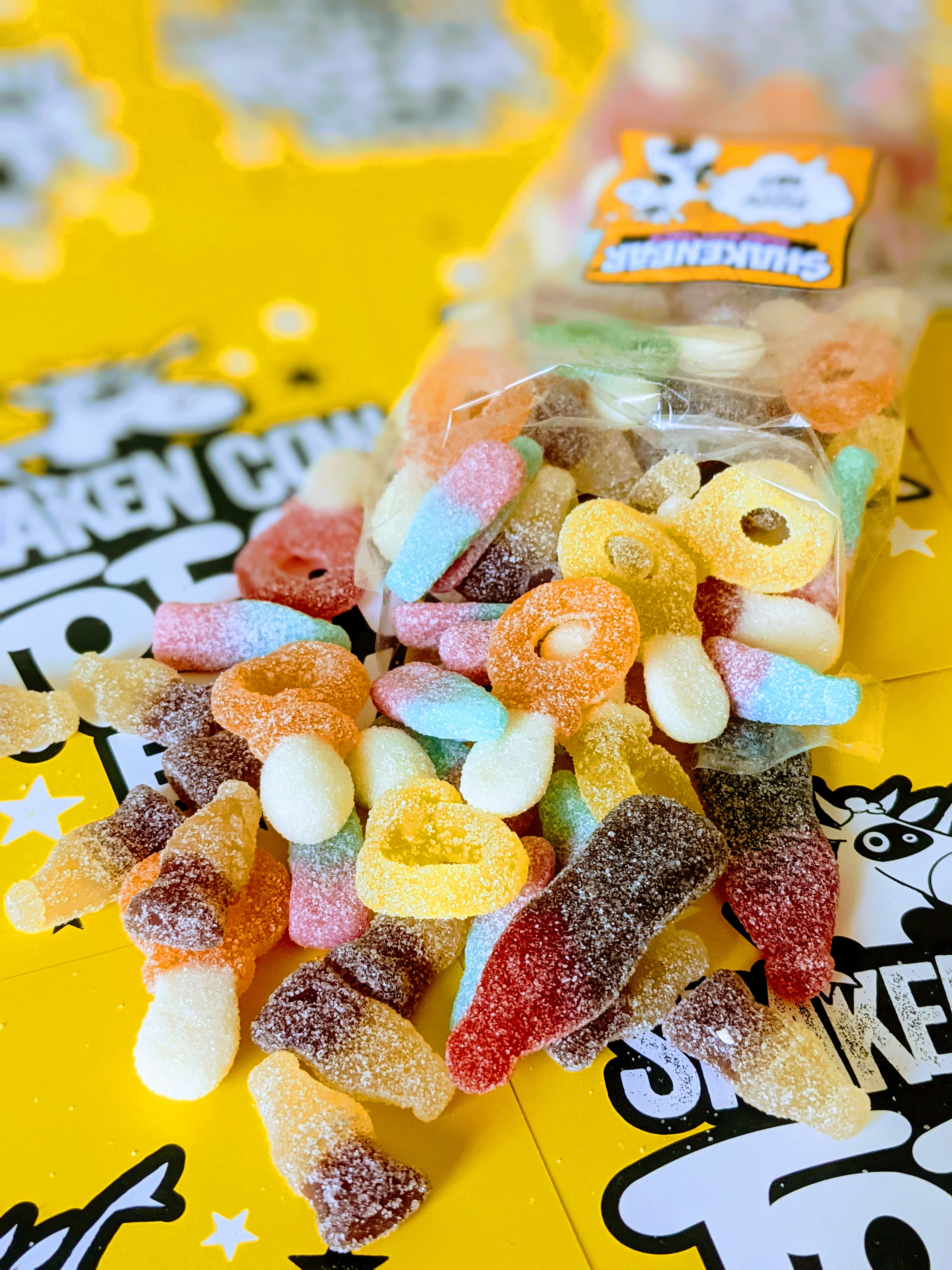 Arranged Food and Objects