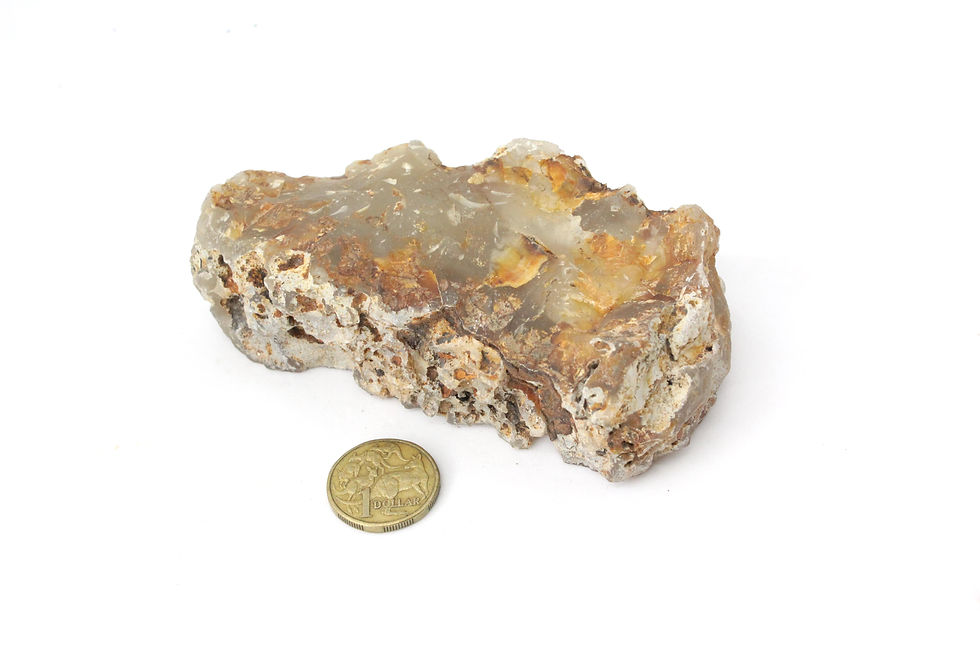 Thumbnail: Grey Chalcedony Agate - From Agate Creek QLD