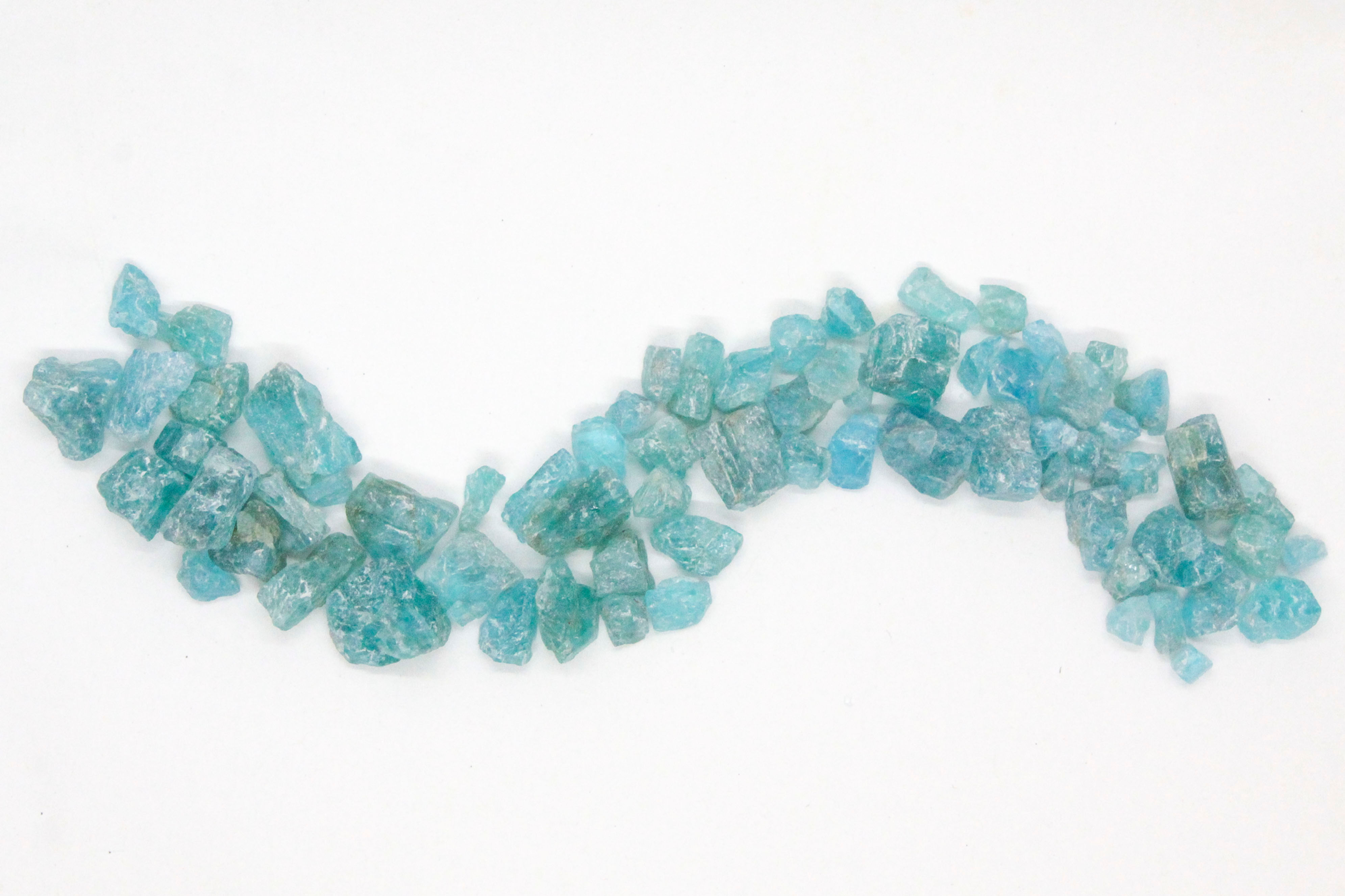 Blue Apatite Chips