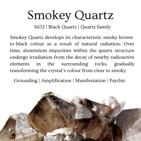 Smokey Quartz - SiO2