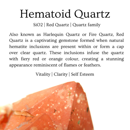 Hematoid Quartz - SiO2