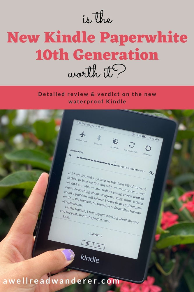 Kindle Paperwhite 10th Generation Detailed Review & Verdict