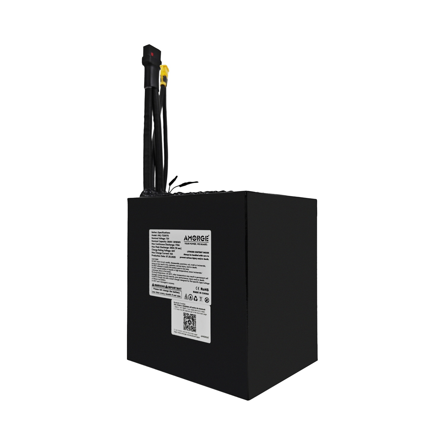 AMORGE 72V 20S7P 28Ah 210A (EVE 40P)