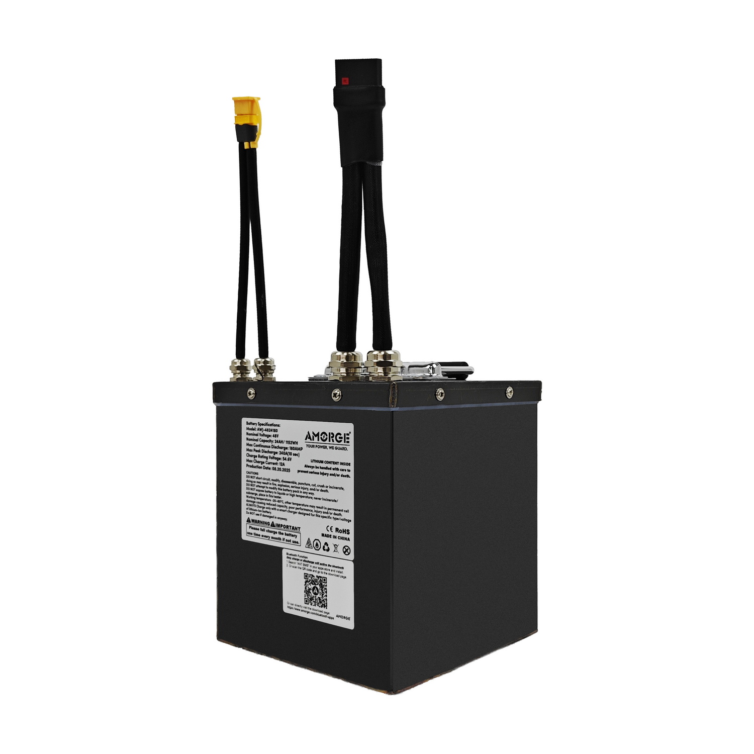 AMORGE 13S6P 25.2Ah 210A (Molicel P42A)