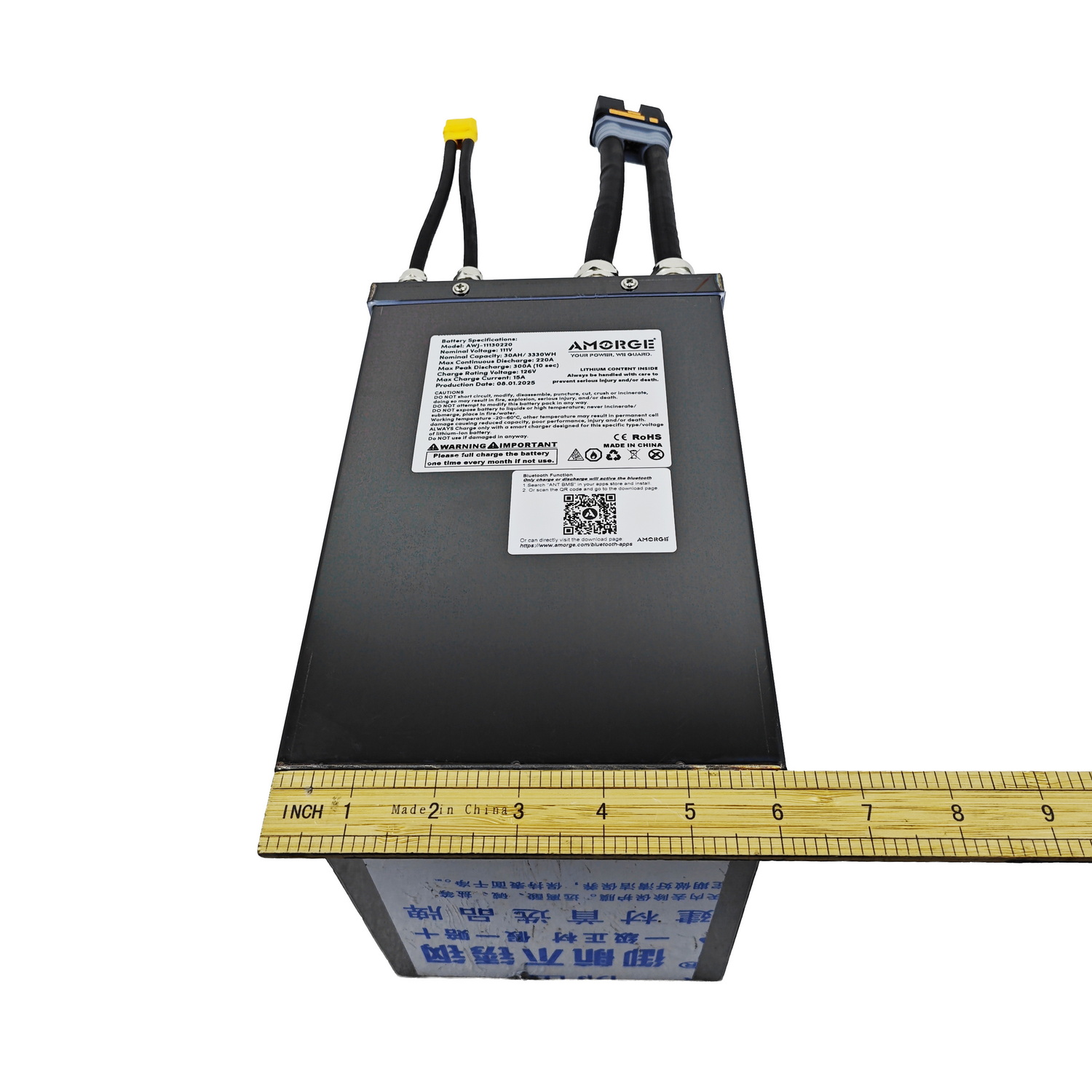 AMORGE 108V 30S6P 27Ah 180A (BAK 45D) - Image 5