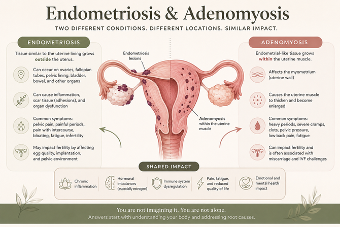 Endometriosis and Adenomyosis