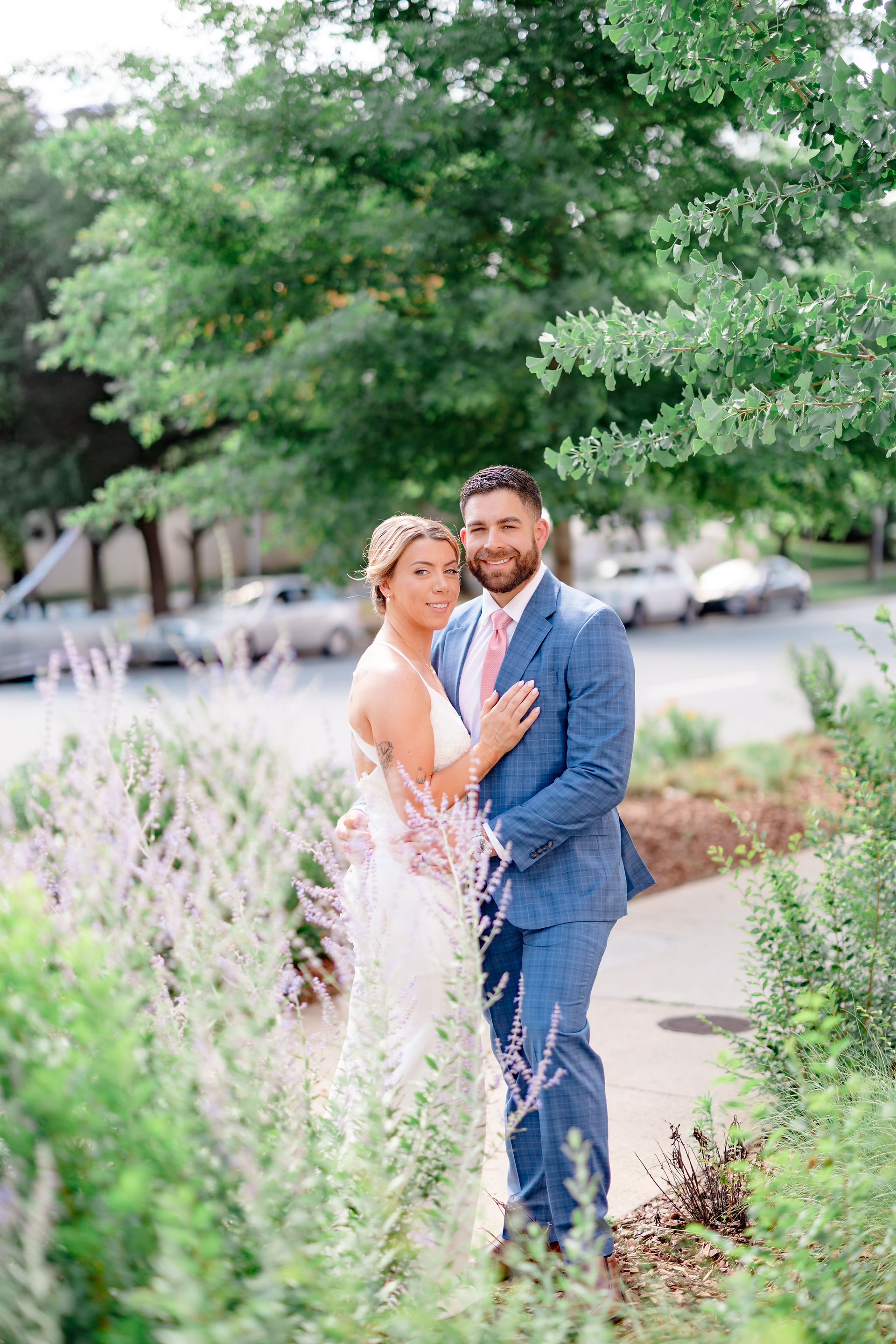 Charlotte courthouse wedding ceremony at Mecklenburg County Courthouse in Uptown Charlotte, North Ca