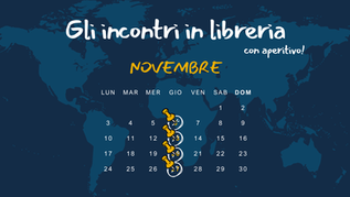 Novembre 📚 Gli incontri in libreria