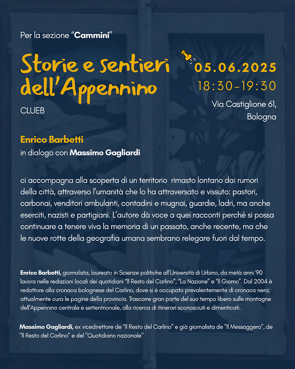 Storie e sentieri dell'appennino