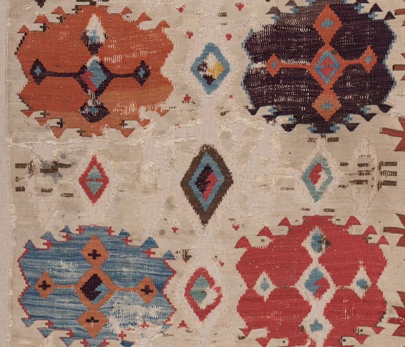 Central Anatolian Kilim Half