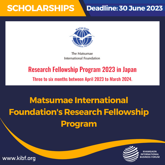 Matsumae International Foundation's Research Fellowship Program