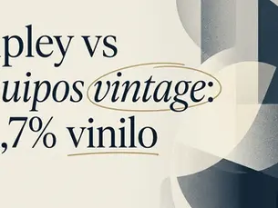 Audio alta fidelidad en Ripley vs equipos vintage