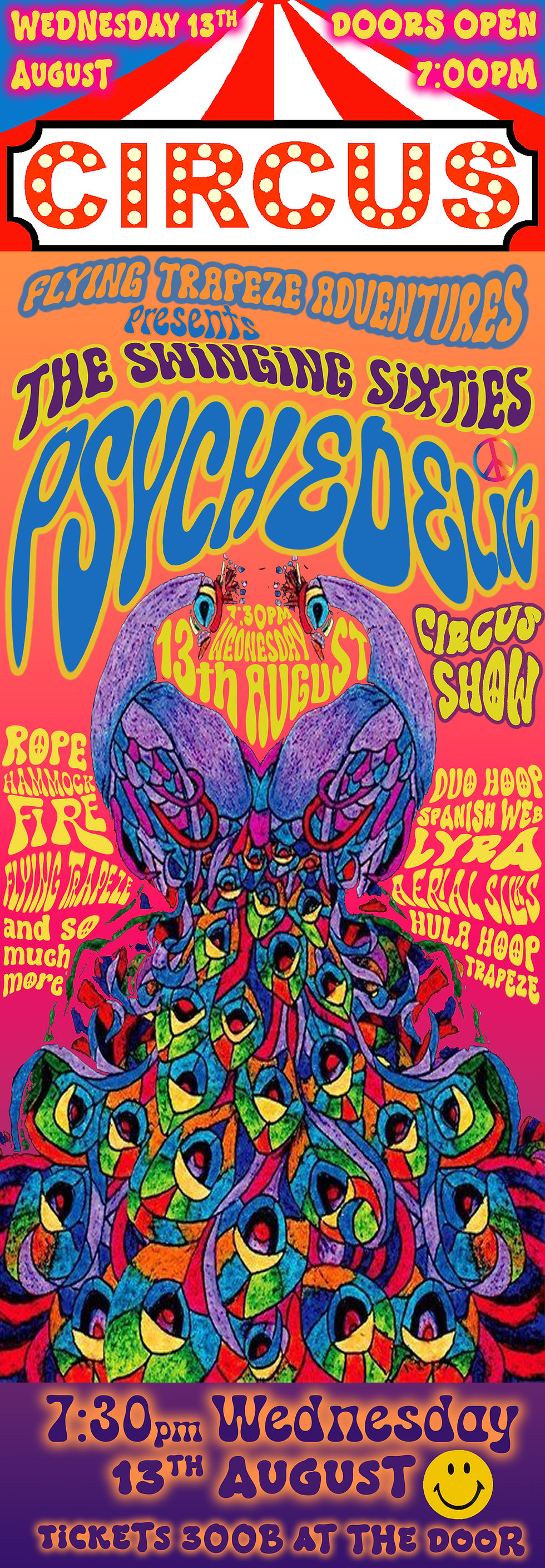 The Swinging Sixties Psychedelic Circus Show