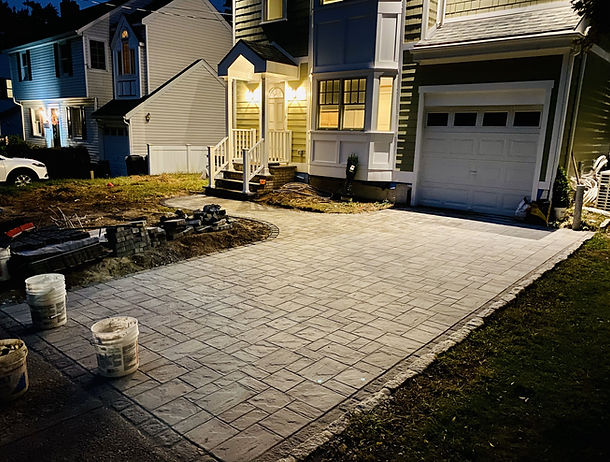 paver driveway installation in bergen county nj