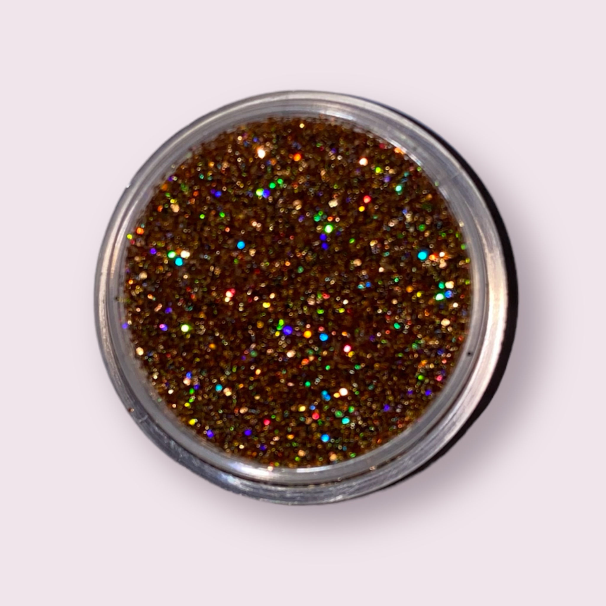 Light Golden Red Fine Glitter 
