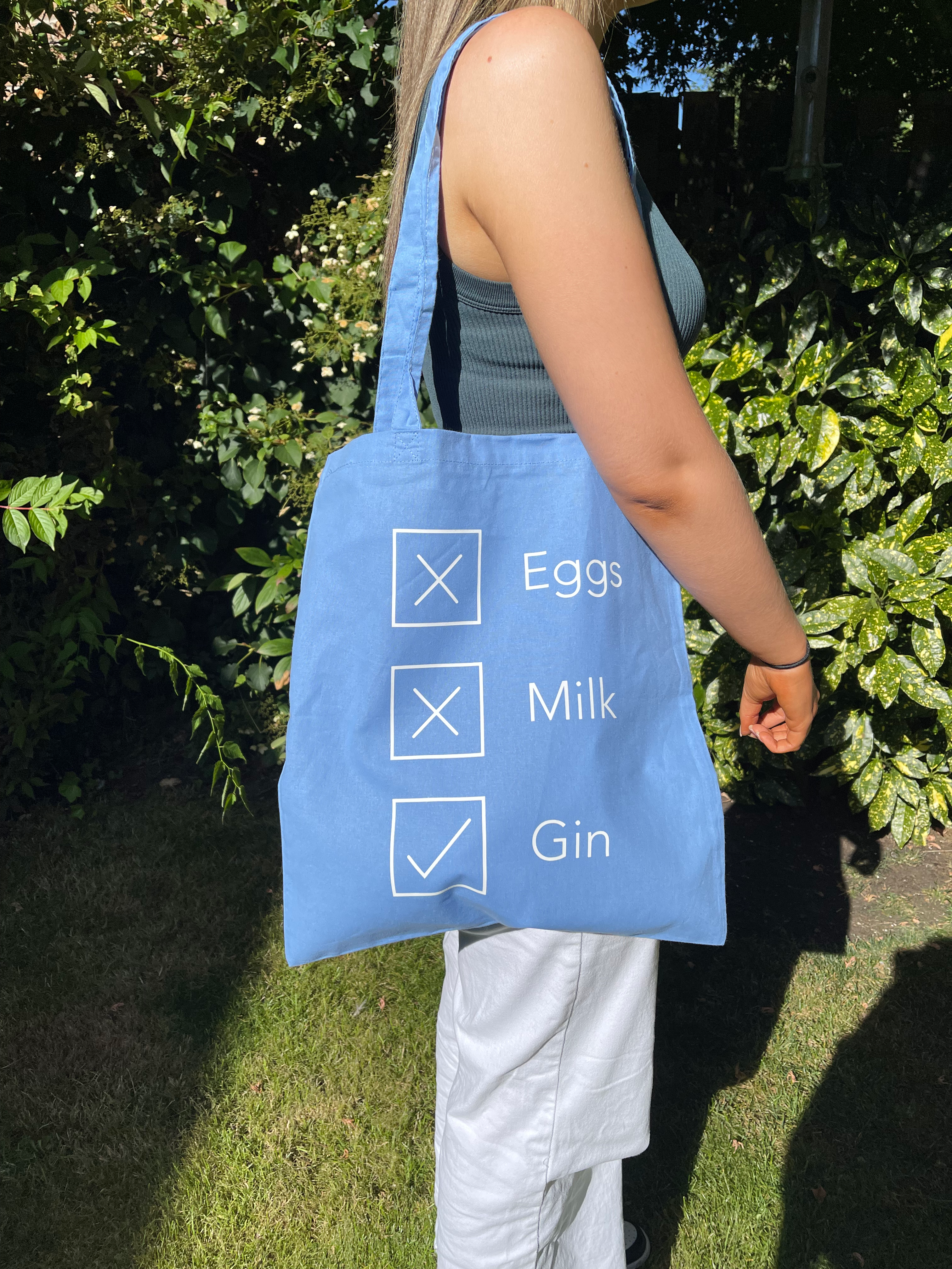 Gin Shopping List Tote Bag