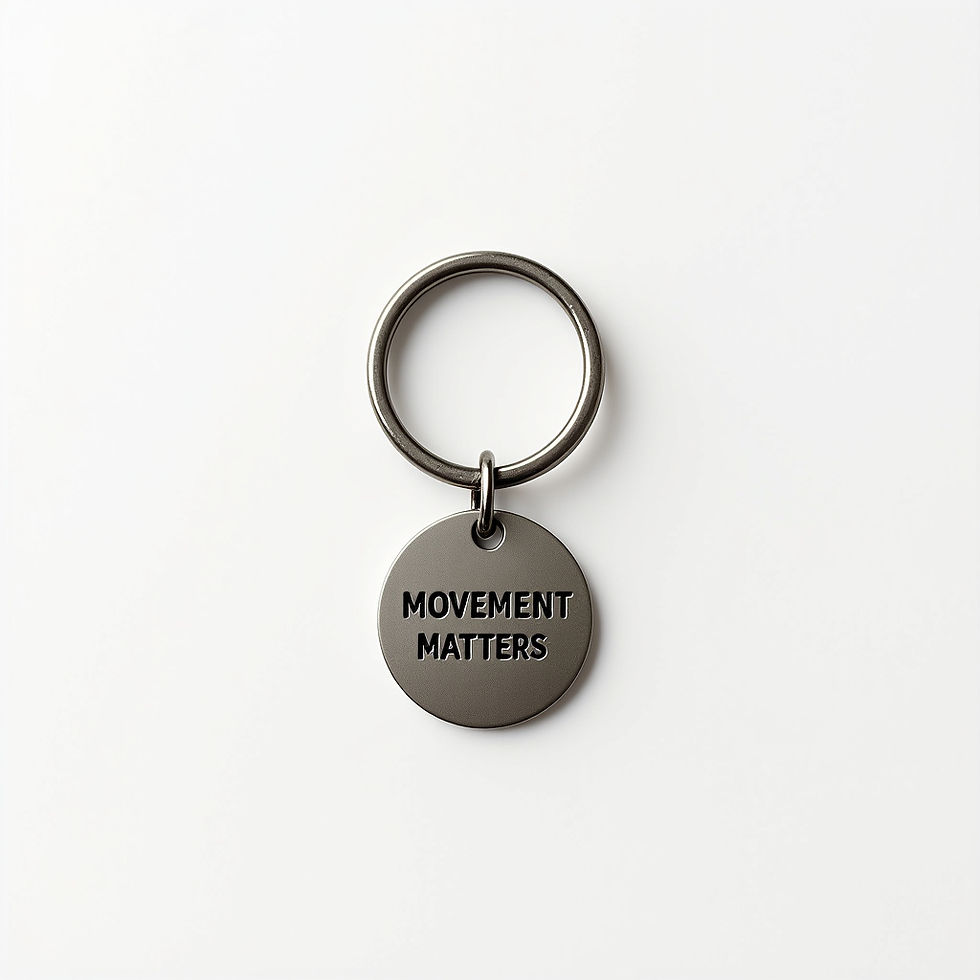Movement Matters Keychain