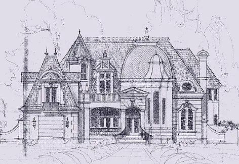 Victorian style architect custom home.webp