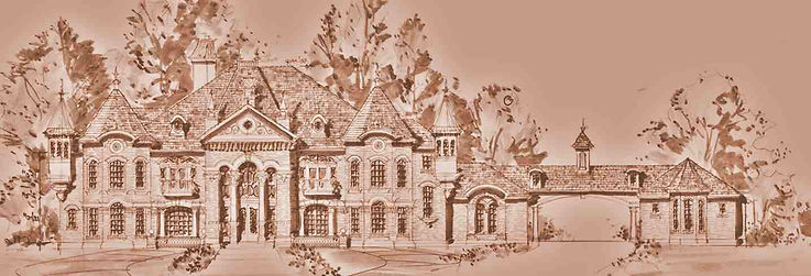 Large French style castle custom home John Henry Architect.jpg