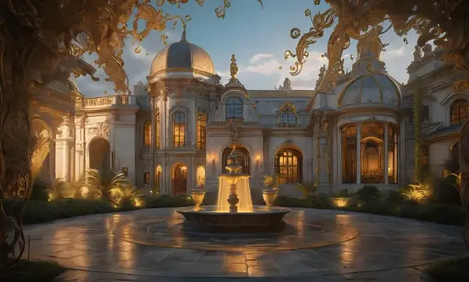 Romantic Mansion French Style Luxury Custom Residence by John Henry Architect.webp