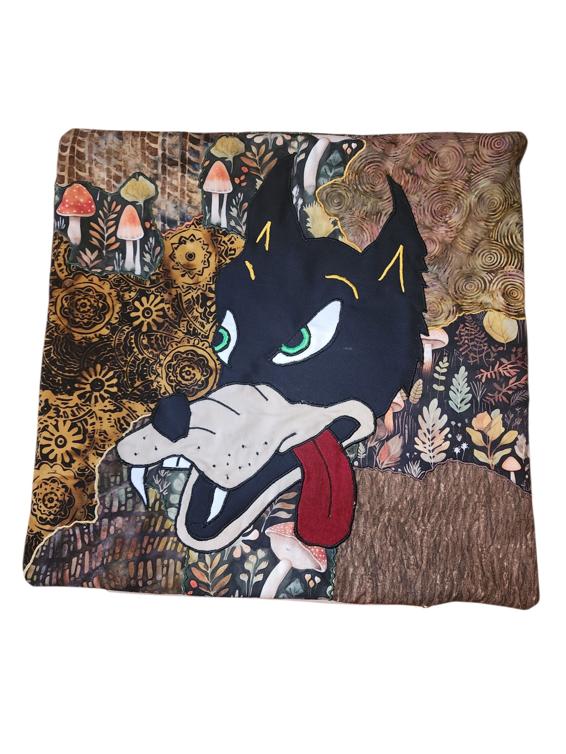 Woodland Wolf of Whimsy Pillow Sham