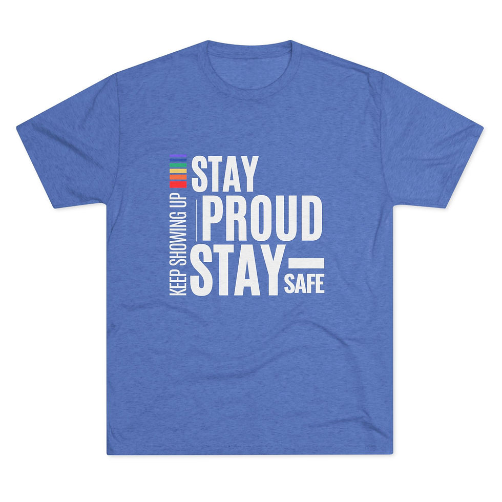 Thumbnail: Proud & Safe Rainbow Tee