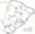 ii) Figure showing the home ranges of 3 male leopards; LFS, BS, and SS, within Block I of Ruhuna (Yala) National Park