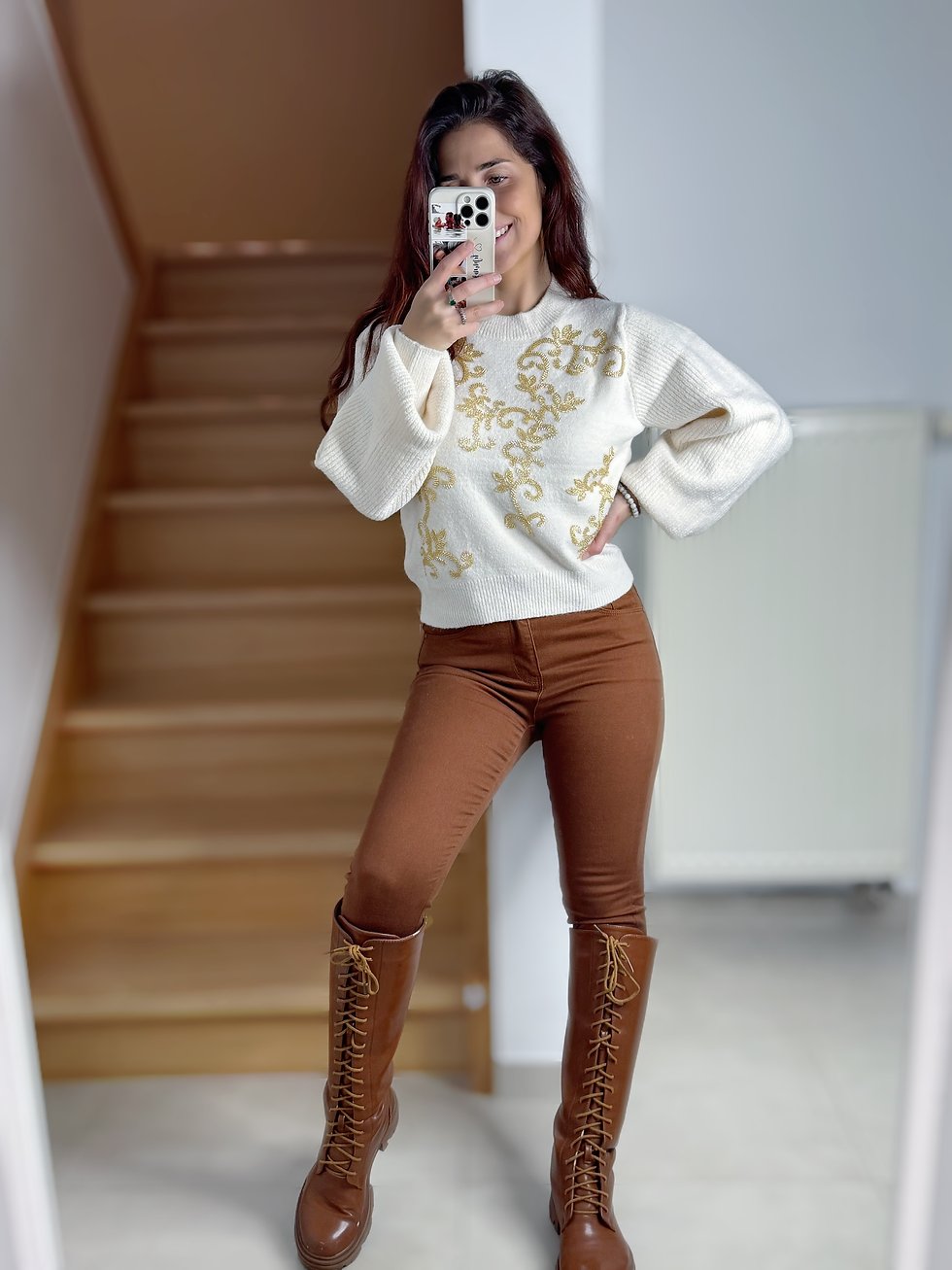 Miniature : Pull Lilou Blanc 