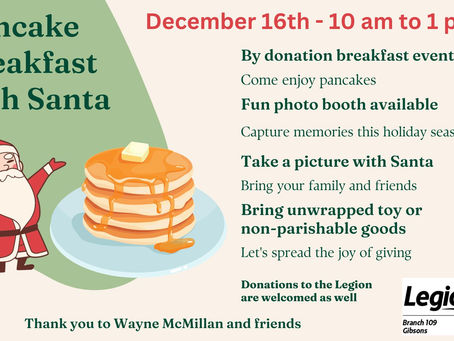 Pancake Breakfast with Santa