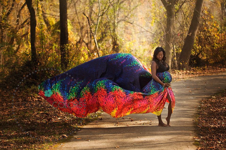 Rainbow Gown by Chelsea Celeste