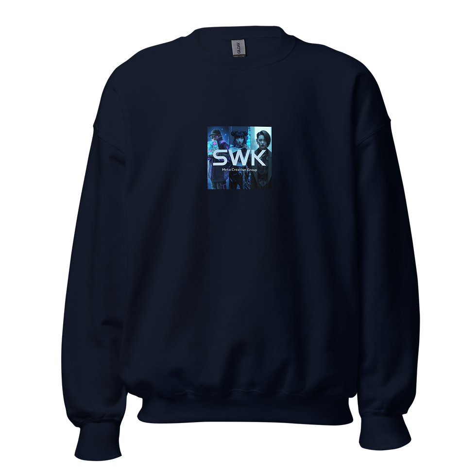 サムネイル： Unisex Crew Neck Sweatshirt | Gildan 18000