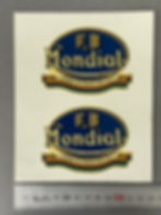 Mondial デカール