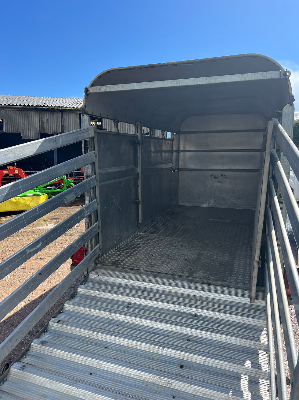 Thumbnail: 2010 Graham Edwards 12ft Cattle Trailer
