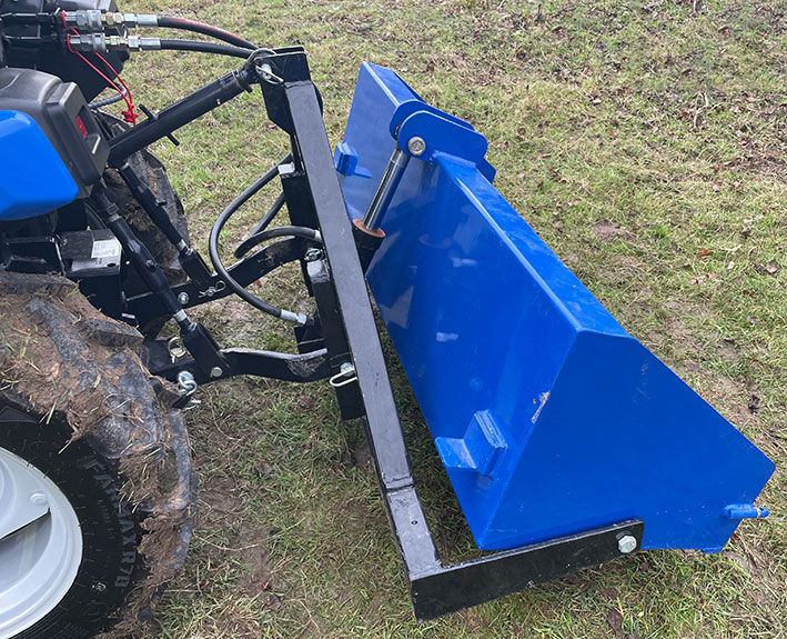 Hydraulic Tipping Tractor Transport Box 1.6mtr (5ft) wide Compact Tractor