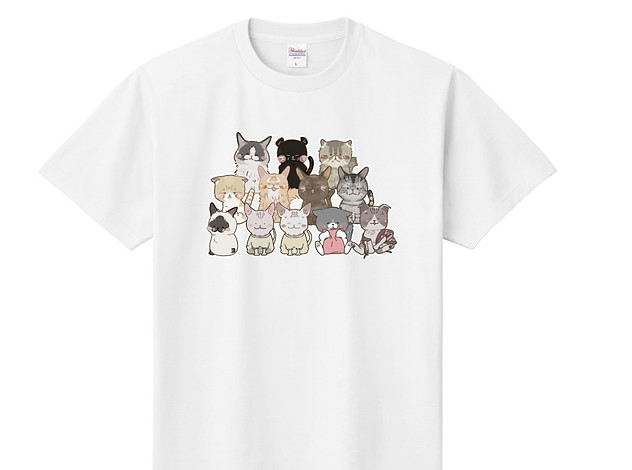 猫カフェ紅葉　Tシャツ