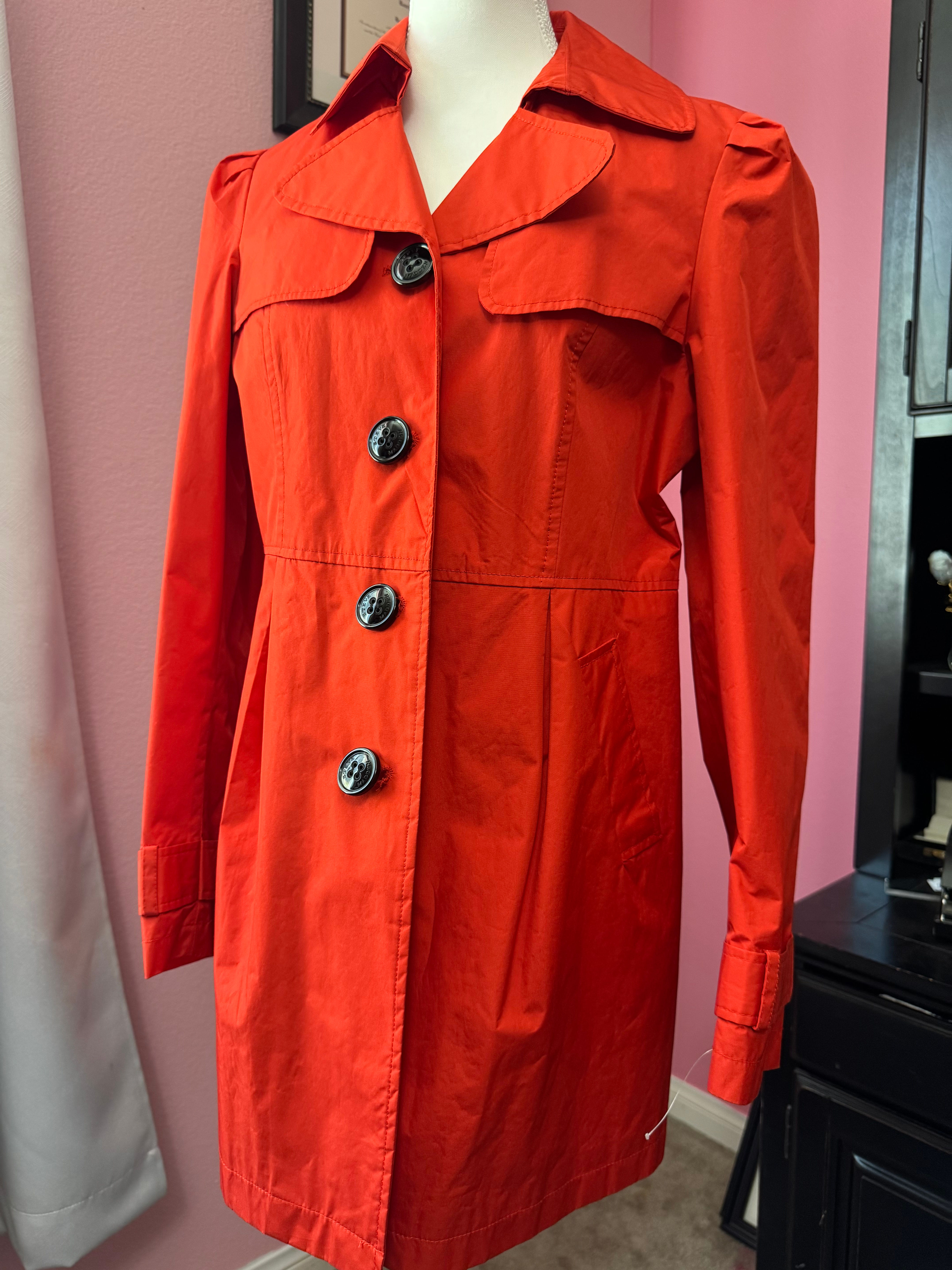 Steve Madden Single Brest Trench Coat- Size L
