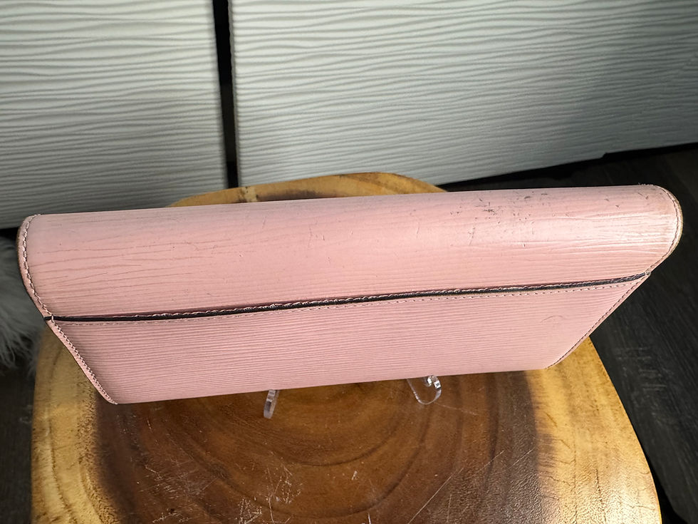 Thumbnail: LOUIS VUITTON Sarah Wallet Epi Leather Rose Ballerine Pink- Vintage