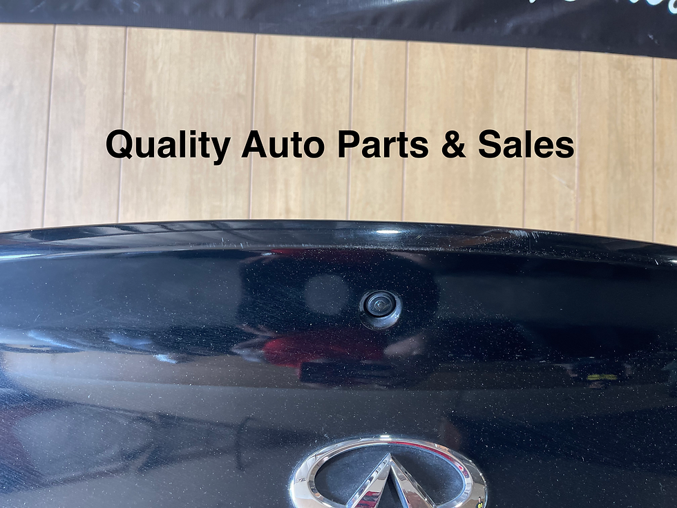 Thumbnail: 2017-2022 Infiniti Q60 Trunk Lid (Complete) Black