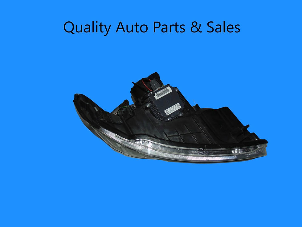 Thumbnail: 2003-2008 Infiniti FX35, FX45 LH Headlight Black Housing