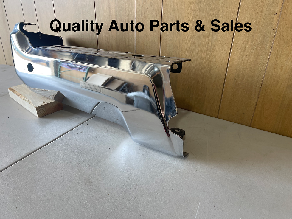 Thumbnail: 2017-2019 Ford F-250 Rear Bumper LH End Cap (Chrome Sensor)