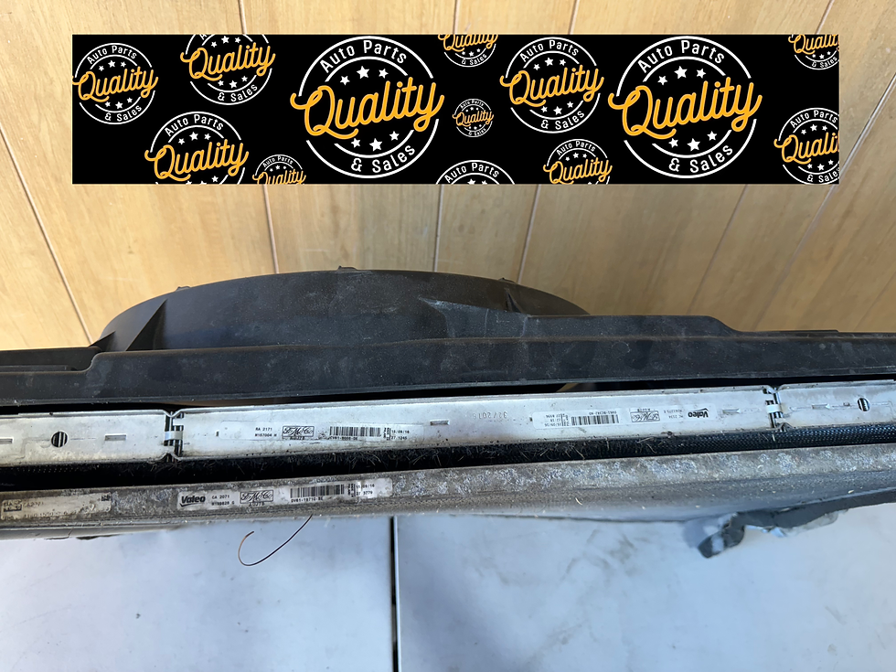 Thumbnail: 2014-2019 Ford Transit Connect Radiator, AC, Fan Shroud 2.5