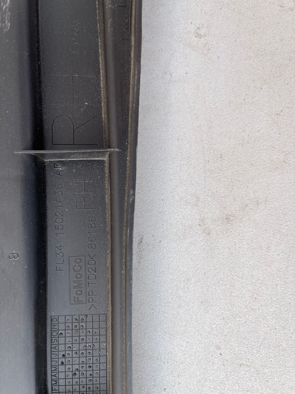 Thumbnail: 2015-2020 Ford F-150 RH Cowl Panel