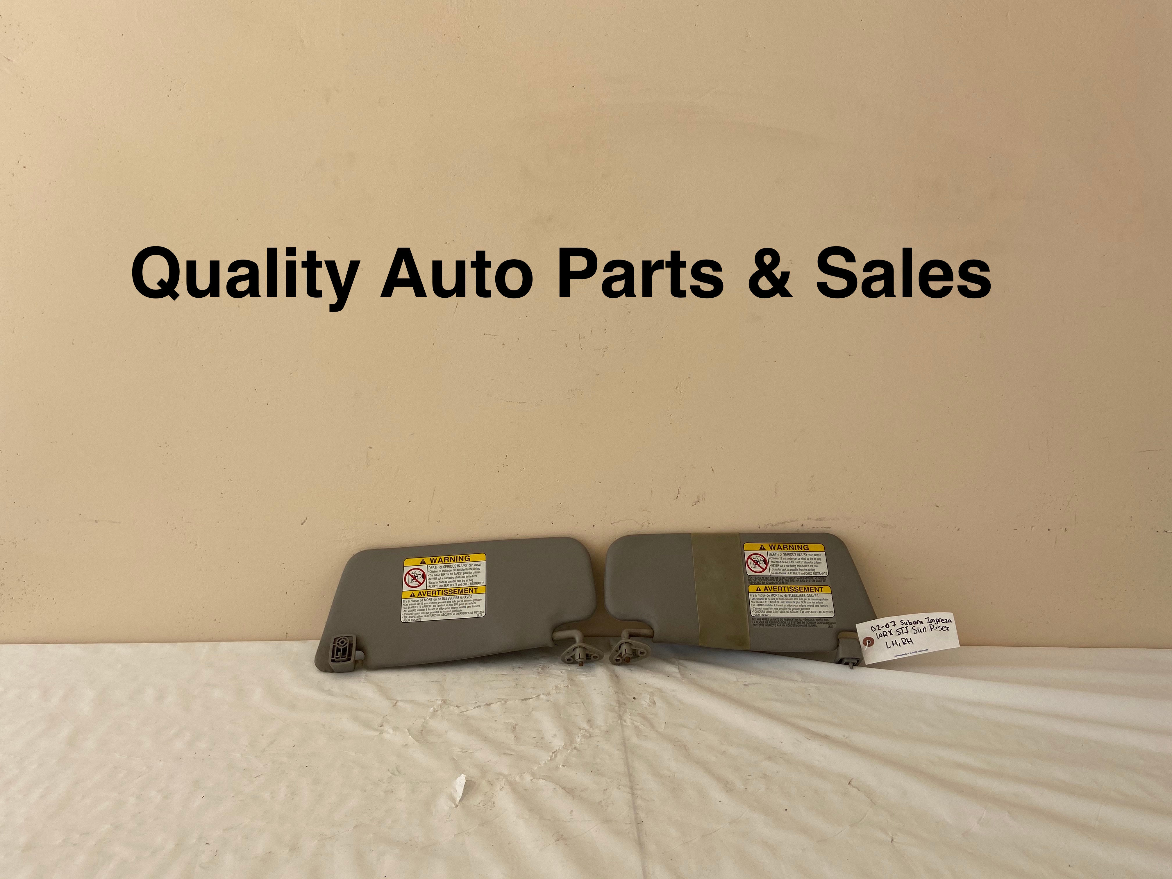 2002-2007 Subaru Impreza WRX STI Sun Risers