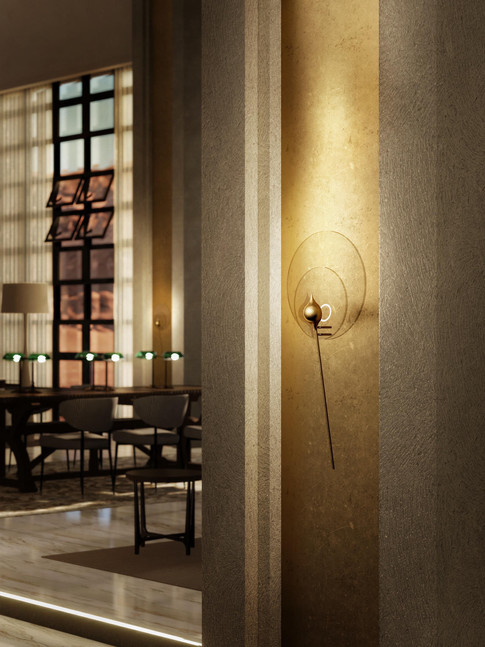 Lu'lu'a Wall Lamp by Arch. Stephen Amoyo