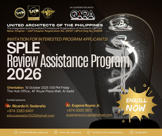 And We’re Back — Stronger & Bigger! UAP Qatar Launches SPLE Review Assistance Program 2026