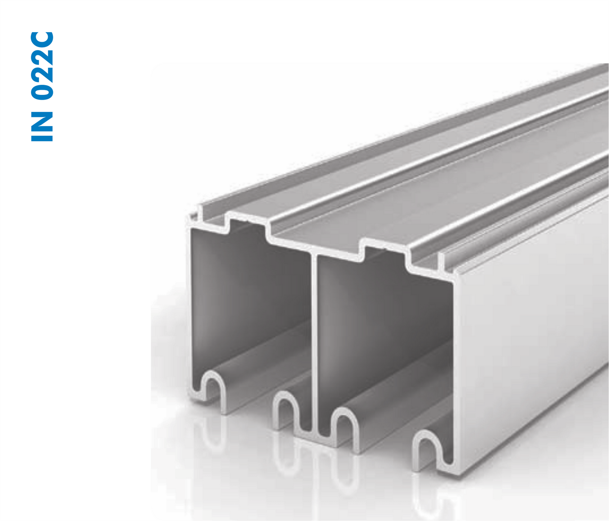 Trilho Superior Suspenso de Aluminio