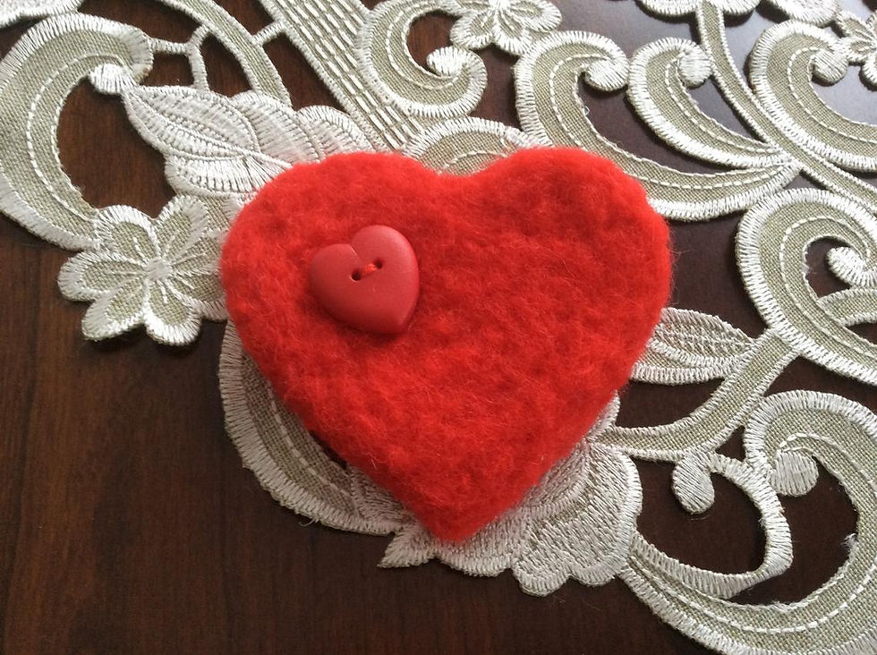 Thumbnail: Felted brooch