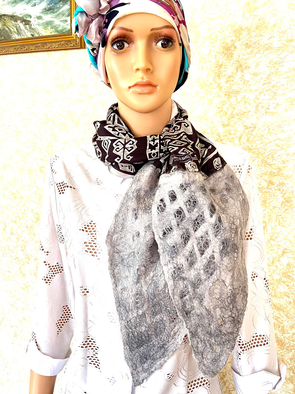 Thumbnail: Nuno felted scarf