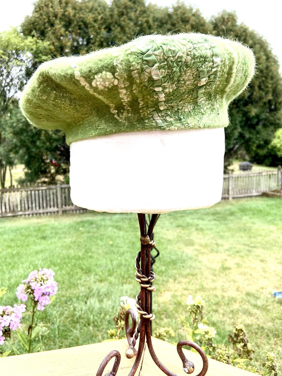 Thumbnail: Felted Beret Hat